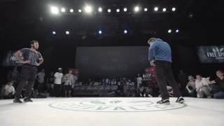 Ilyes vs EO - 1 vs 1 BBoy 1/2 Final - Free Spirit Championship 2016