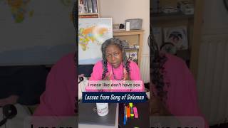 Lessons From Song Of Solomon #shorts