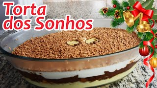 Não pode faltar na CEIA DE NATAL (TORTA DOS SONHOS) | Evelyn Oliveira