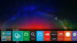 Samsung Smart TV tutorial app music (Tizen OS)