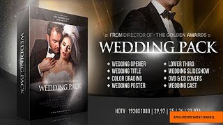 🔥BEST WEDDING 2 PACK INVITATION PROJECT FREE DOWNLOAD WITH HELP VIDEO 🔥|Free AE Project |#lovestory