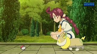 Koharu  Chloe Catches Eevee  Pokemon Journeys The Series Episode 49 English Sub