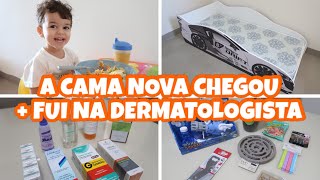 A CAMA NOVA DO BABY CHEGOU + PRECISEI PASSAR NA DERMATOLOGISTA 😰 + COMPRAS NA FARMÁCIA E HAVAN 💕