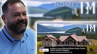 Inside A Luxury Retreat Where Rustic Charm Meets Modern Elegance | Whitefish, MT - BRITS React