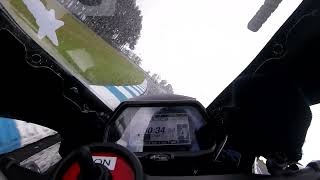 Le circuit du Mas du Clos en Yamaha R1 sous la pluie, 7 Mai 2023, ART