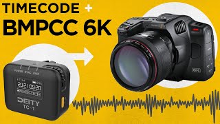 Timecode on Blackmagic Pocket Cinema Cameras | Deity TC-1 + BMPCC