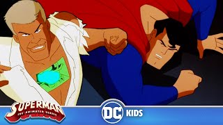 Lex Luthor Constrói um Ciborgue! | Superman: The Animated Series em Português 🇧🇷 | @DCKidsBrasil