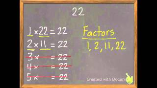 Factors 3-7