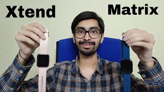 boAt watch Matrix VS Xtend comparison review - Best boAt SmartWatch to Buy ?