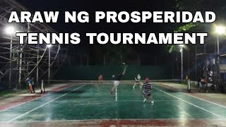 MEN'S DOUBLES | PROSPERIDAD TENNIS TOURNAMENT | CELSO/JERRY VS EJ/BADONG | MINDANAO PH