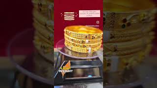 #shagunjewellers #lightweight#bangles#hallmark22kgold #alwal #secunderabad