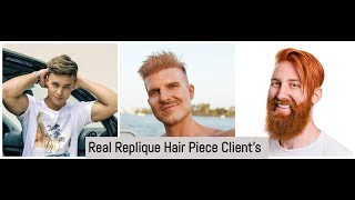 Real Men's Hair Piece Client Results