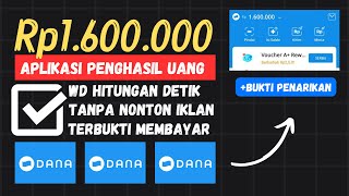 Belum Viral💸 Aplikasi Penghasil Uang Saldo Dana Tercepat 2024 Terbukti Membayar | Apk Penghasil Dana