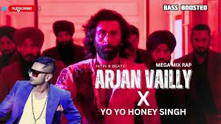 ARJAN VAILLY X YO YO HONEY SINGH | BASS BOOSTED SONG USE HEADPHONES| #bassboosted #remix #indian