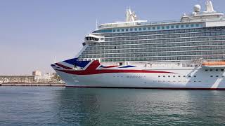 Britannia at Cartagena 8.8.18