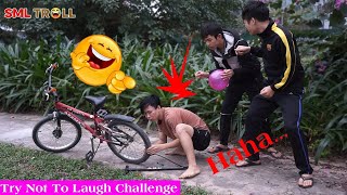 TRY NOT TO LAUGH - Funny Comedy Videos and Best Fails 2019 by SML Troll Ep.74