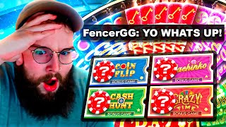 I PLAYED CRAZY TIME WITH FENCERGG USING HIS STRATEGY!