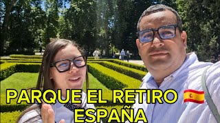 PARQUE EL. RETIRO 🇪🇸  MADRID ESPAÑA TOTALMENTE GRATIS