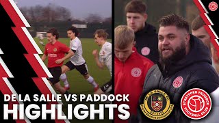 Biggest Game Of The Season!! | De La Salle vs Stretford Paddock FC | Match Highlights