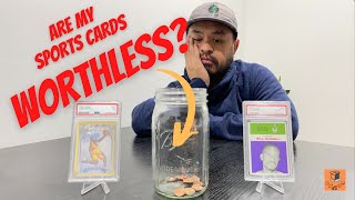 My Sports Cards Are WORTHLESS Unless I Do THIS... | Sports Cards Collecting|