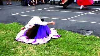 Gypsy dancing  in school