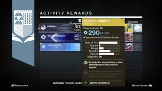 Destiny TTK Nightfall loot X3