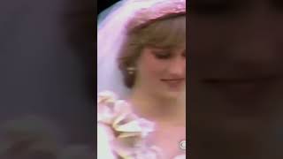 Iconic kiss of Princess Diana and Prince Charles wedding #shorts #fashion #princessdiana