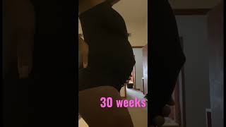 30 WEEKS PREGNANT #baby #momtobe #shorts