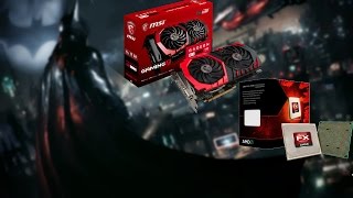 Batman: Arkham Knight RX 470 4gb + Fx 6300 (stock) 1080p Benchmark