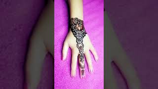 beautiful Mehndi Design #shorts #shortsvideo ##mehndidesign #arabic