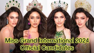 Miss Grand International 2024 Official Candidates #missgrandinternational #missgrand2024 #missgrand