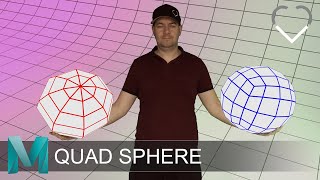 Maya - Quad Sphere