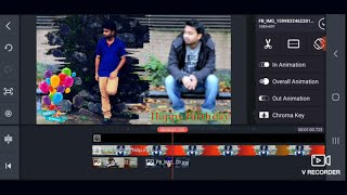 Birthday video maker in kinemaster | Happy birthday green screen background video| bday video banaye