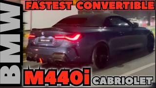 BMW M440i XDrive CABRIOLET  [4K] Fastest Convertible BMW M440i XDrive Convertible BMW 4 Series Cars