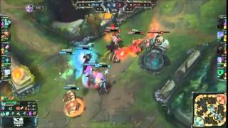 LGD Acorn Hecarim VS GT Letme Maokai Game 1 Highlights   2015 Spring LPL W11D1