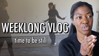 VLOG: our oldest is away, unlearning behaviors, stillness, mental wellness