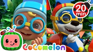 Let's Go Go-Karting! | CoComelon, Sing Along Songs for Kids