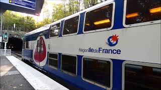 {RER C} Spot Z2N en gare de Meudon Val Fleury