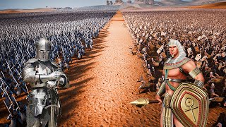 MEDIEVAL ARMY vs MILLION EGYPTIAN | Ultimate Epic Battle Simualtor Gameplay