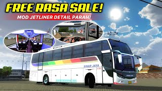 JETLINER PALING DETAIL! - Mod BUSSID Jetliner terbaru by MN ART!