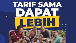 Tarif Sama Dapat Lebih