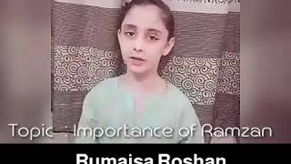 Rumaisa Roshan (Kids Level)