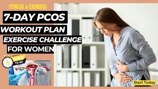 7-Day PCOS Exercise Challenge: Day 5 Workout Plan for Women