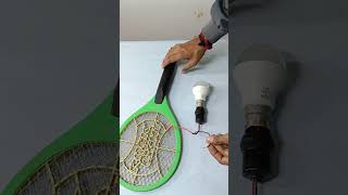 Mosquito Racket Science Experiment #shorts #ytshorts