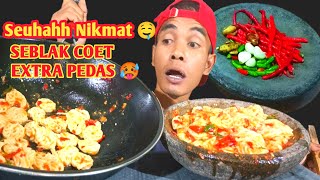 MUKBANG SETENGAH KG SEBLAK COET VIRAL RAVAEL SUPER PEDAS 🥵