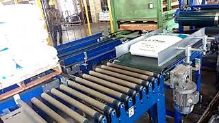 Polywoven bag palletizing in Vishakhapatnam | Fuji Robotics India | #roboticpalletizer #fujirobotics