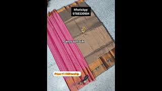 #fancysarees #softsilk #freeshipping 😍WhatsApp 9788330904😍