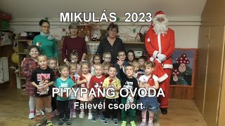 Mikulás a hernádi Pitypang óvodában /Falevél csoport/ 2023