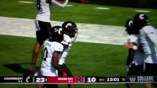 Cincinnati RB Evan Pryor 65 yard TD run vs. Miami(Ohio)