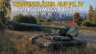 Waffenträger auf Pz. IV | 12.346 Damage | 7 Kills